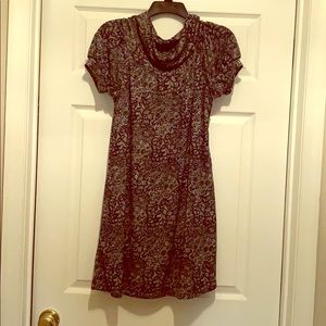 Paisley print dress